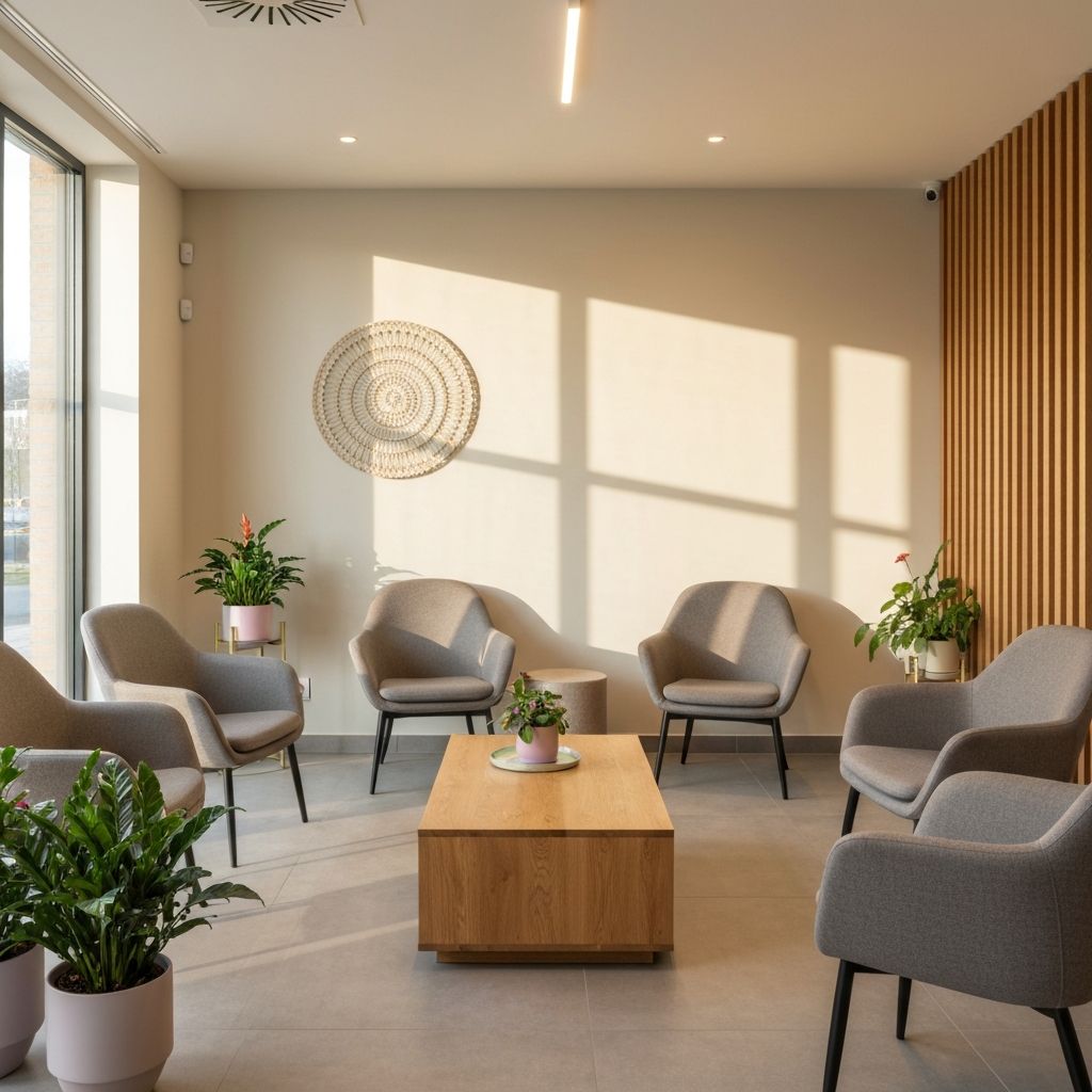 Welcoming waiting room